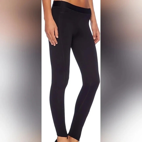 rag & bone Lawson Leggings, Color Black Chevron Size S - Picture 1 of 16